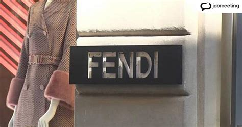 lavoro a fendi|fendi job openings.